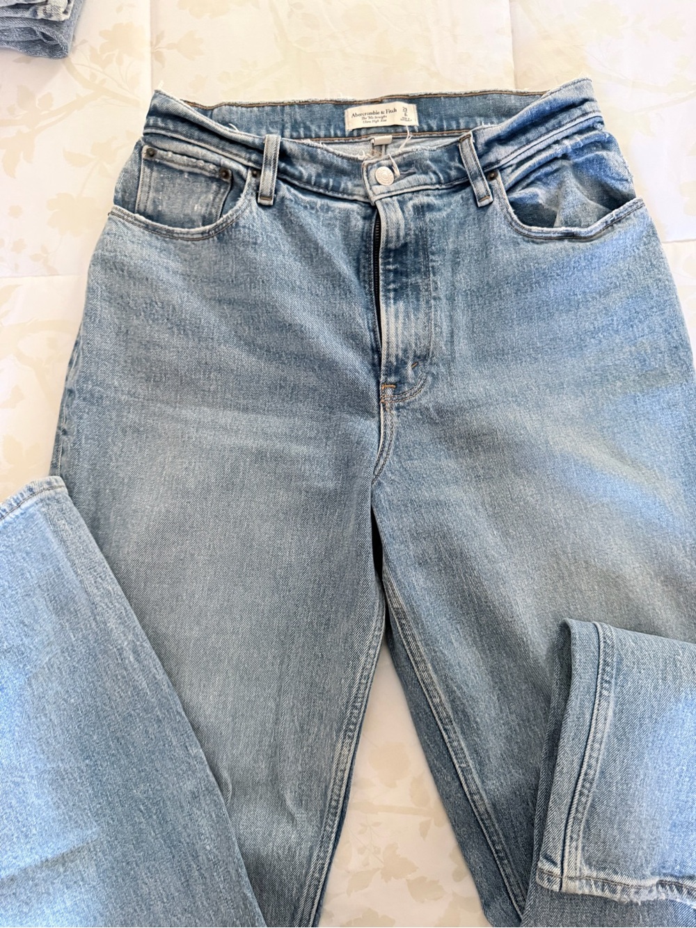 Abercrombie & Fitch Light Blue High-Rise Women's Jeans